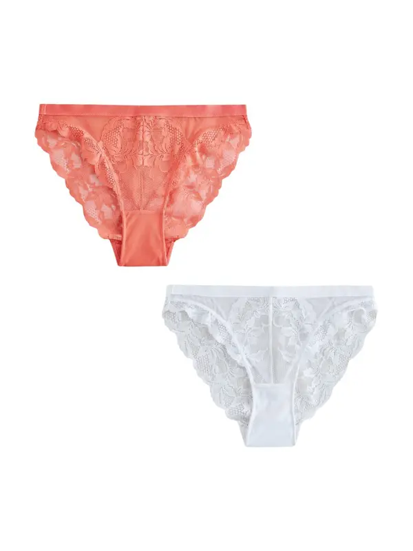 Next Next Slip  mandarina / bijela