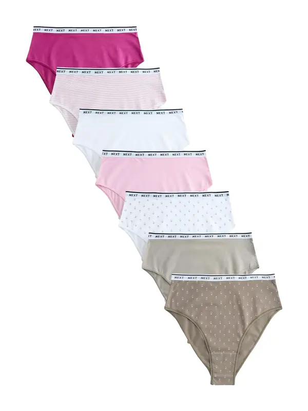 Next Next Slip  maslinasta / roza / roza / bijela