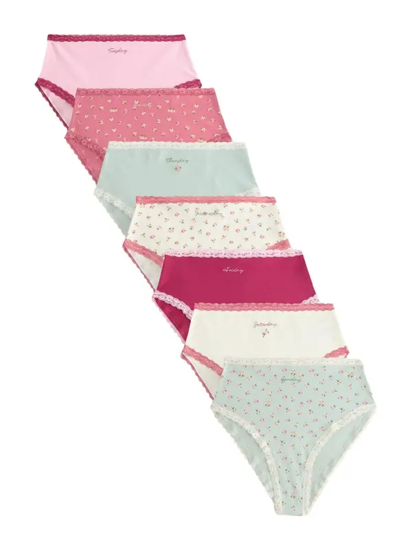 Next Next Slip  menta / roza / roza / svijetloroza