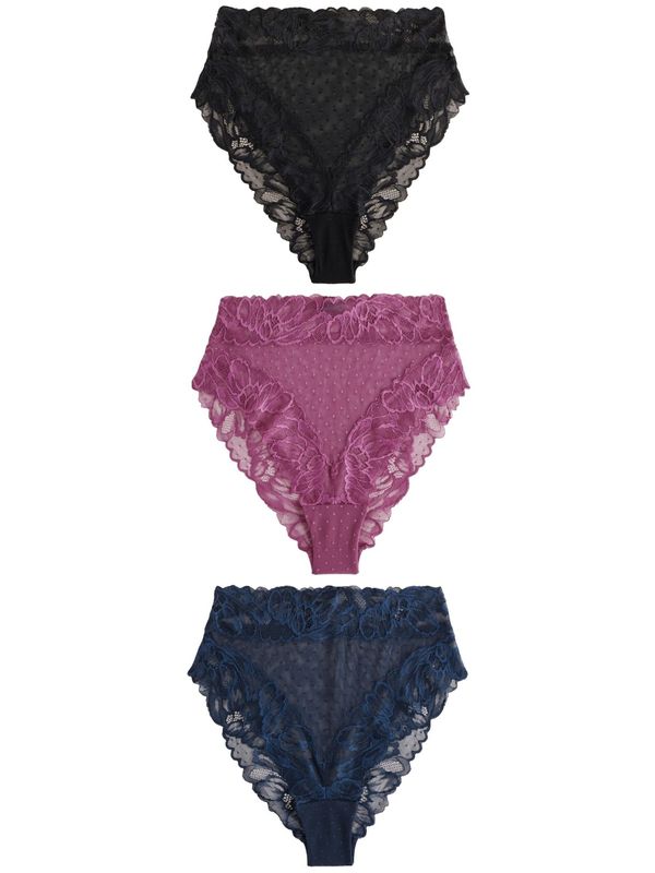 Next Next Slip  mornarsko plava / ciklama / crna