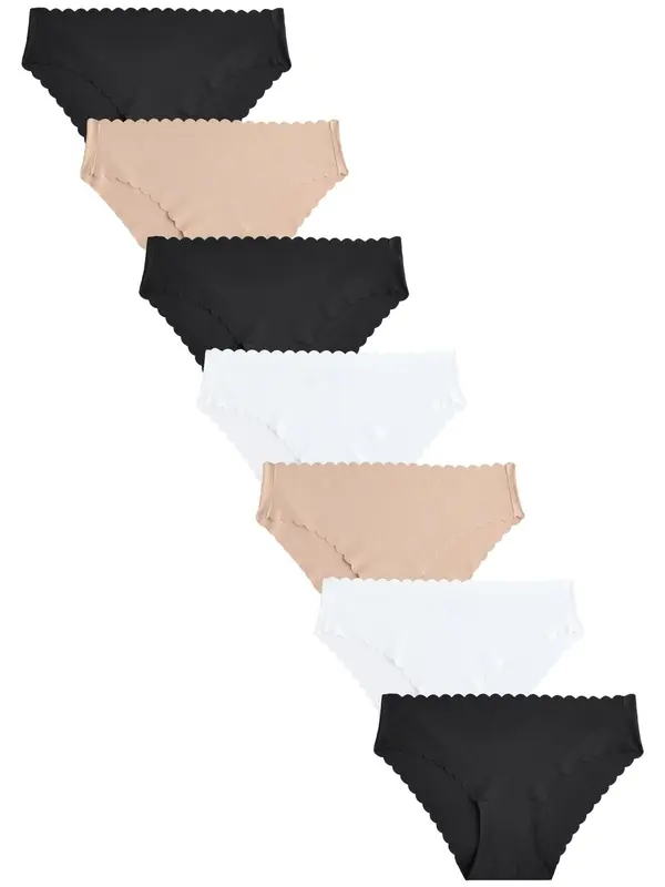 Next Next Slip  nude / crna / bijela