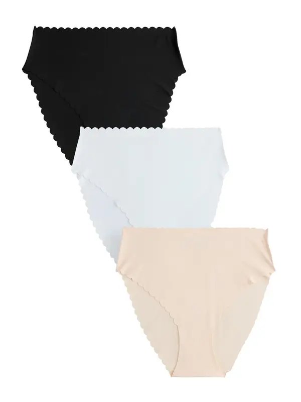 Next Next Slip  nude / crna / bijela