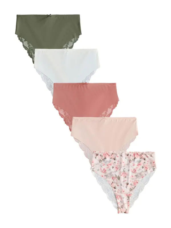 Next Next Slip  nude / maslinasta / rosé / pastelno crvena / bijela