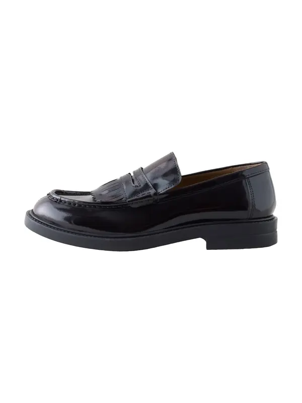 Next Next Slip On cipele 'Fringe Penny'  morsko plava