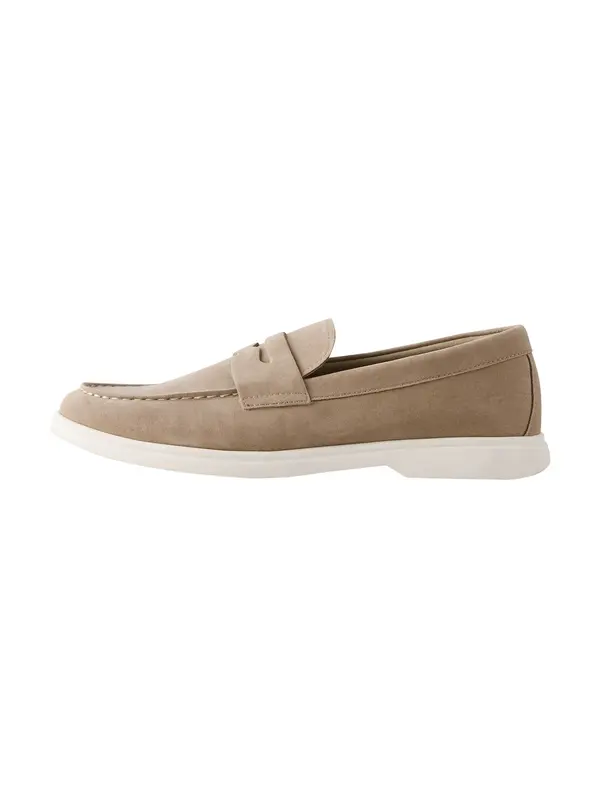 Next Next Slip On cipele  kameno siva