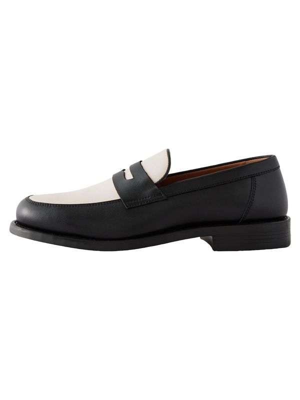 Next Next Slip On cipele 'Penny'  crna / bijela
