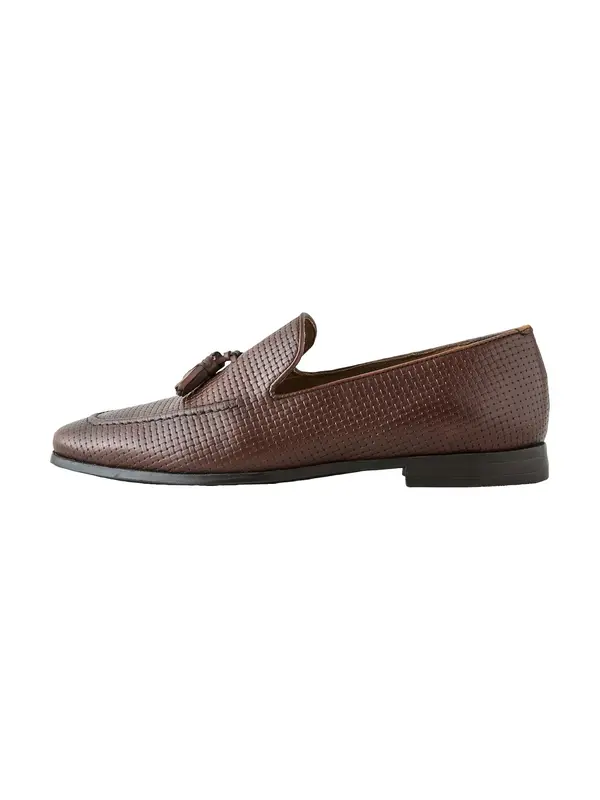 Next Next Slip On cipele  tamno smeđa