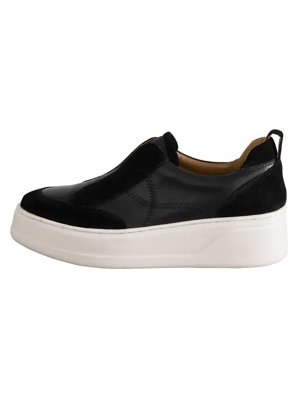 Next Next Slip On tenisice  crna / bijela