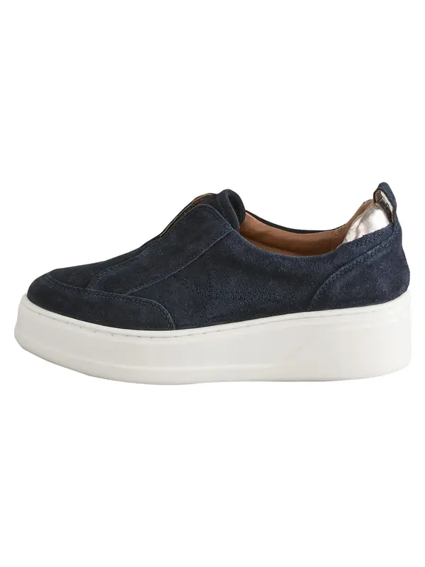 Next Next Slip On tenisice 'Signature Forever Comfort®'  mornarsko plava / tamno plava / bronca
