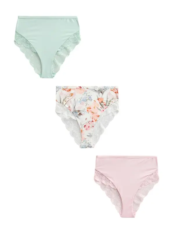 Next Next Slip  pastelno zelena / narančasta / roza / bijela