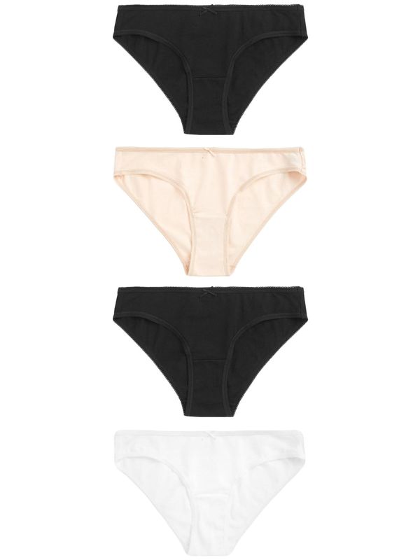 Next Next Slip  pijesak / crna / bijela