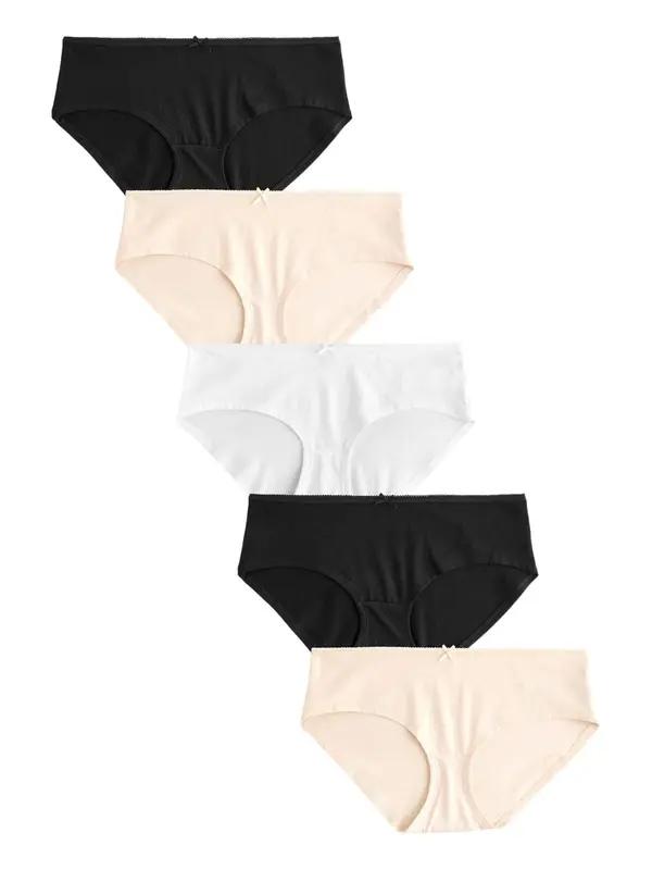 Next Next Slip  pijesak / crna / bijela