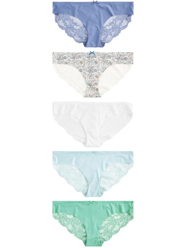 Next Next Slip  plava / svijetloplava / smaragdno zelena / breskva / bijela