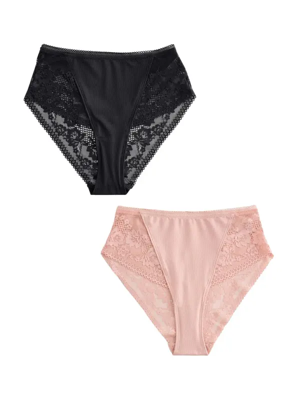 Next Next Slip  rosé / crna