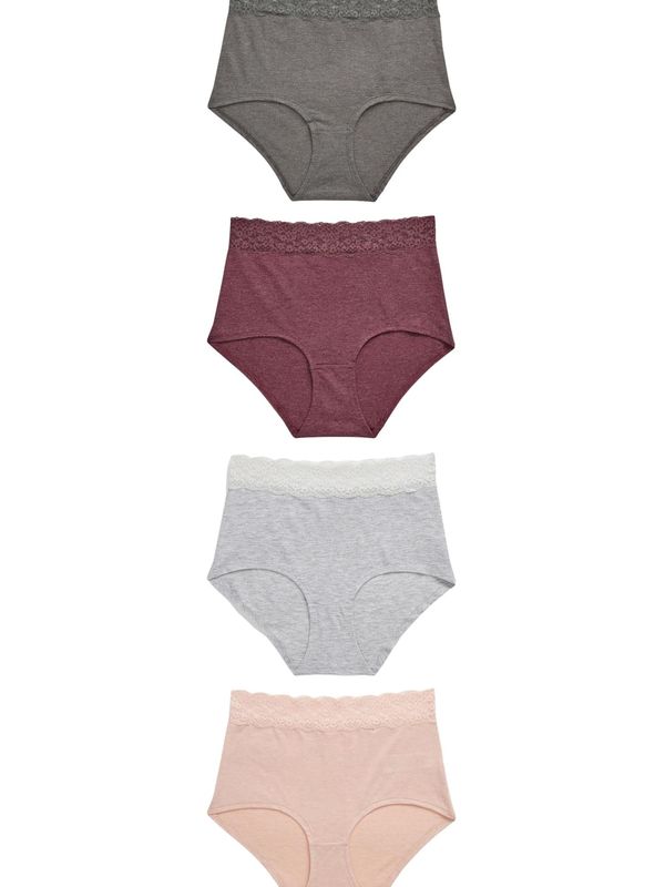 Next Next Slip  siva / roza / bordo