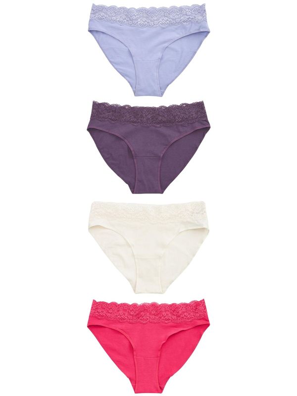 Next Next Slip  svijetloplava / ljubičasta / roza / bijela