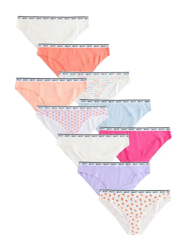 Next Next Slip  svijetloplava / marelica / roza / bijela