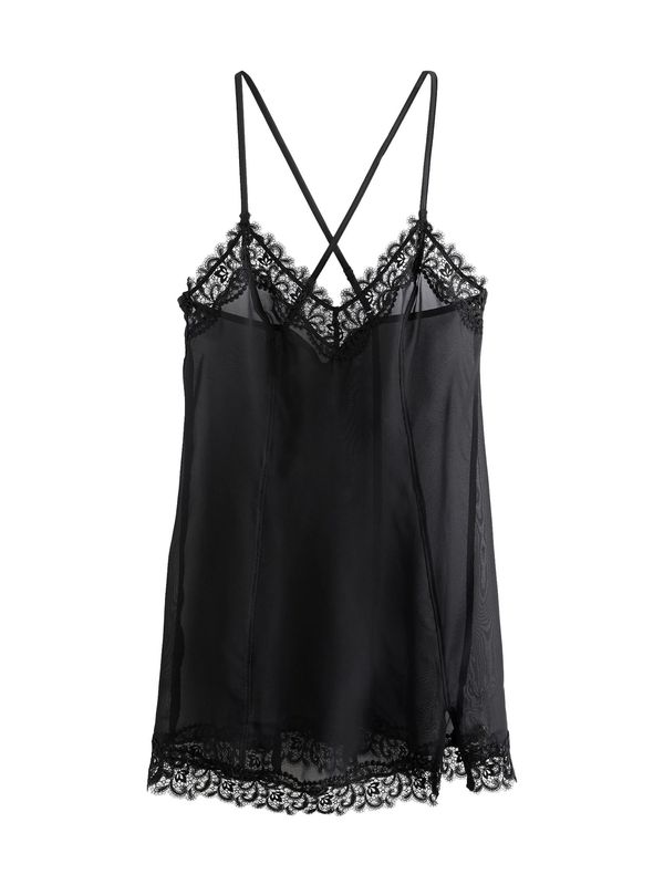 Next Next Spavaćica košulja  crna