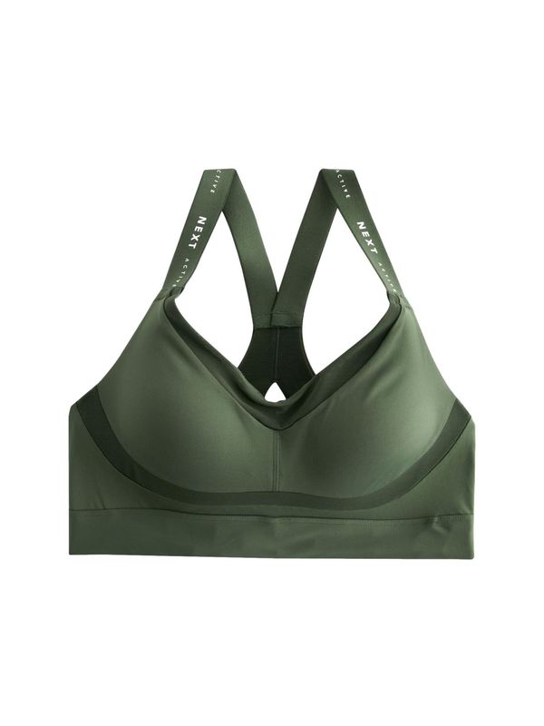 Next Next Sportski grudnjak  tamno zelena / bijela