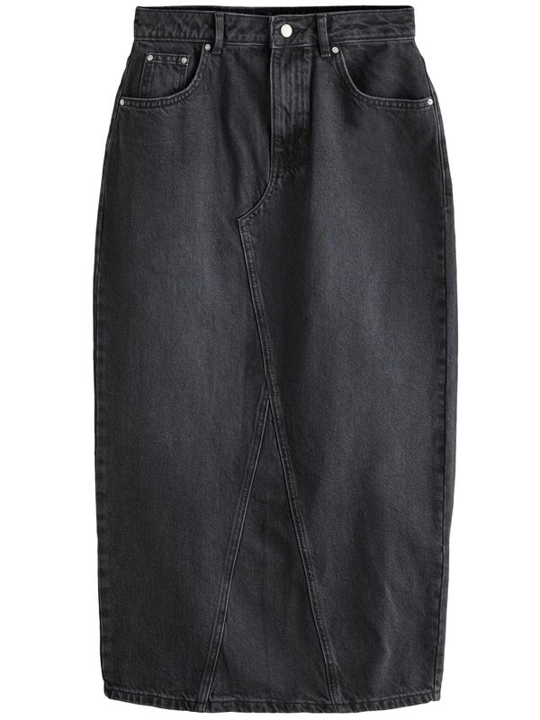 Next Next Suknja  crni traper