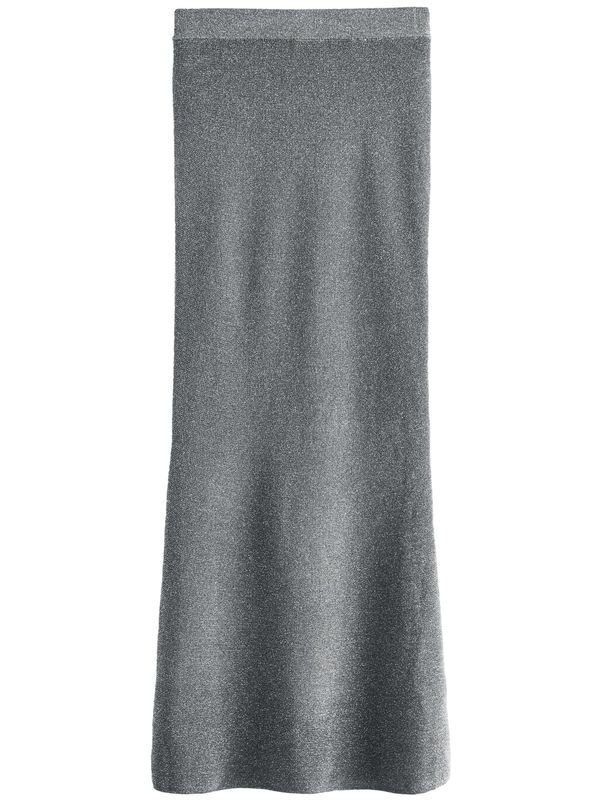 Next Next Suknja 'Enger'  siva / srebro