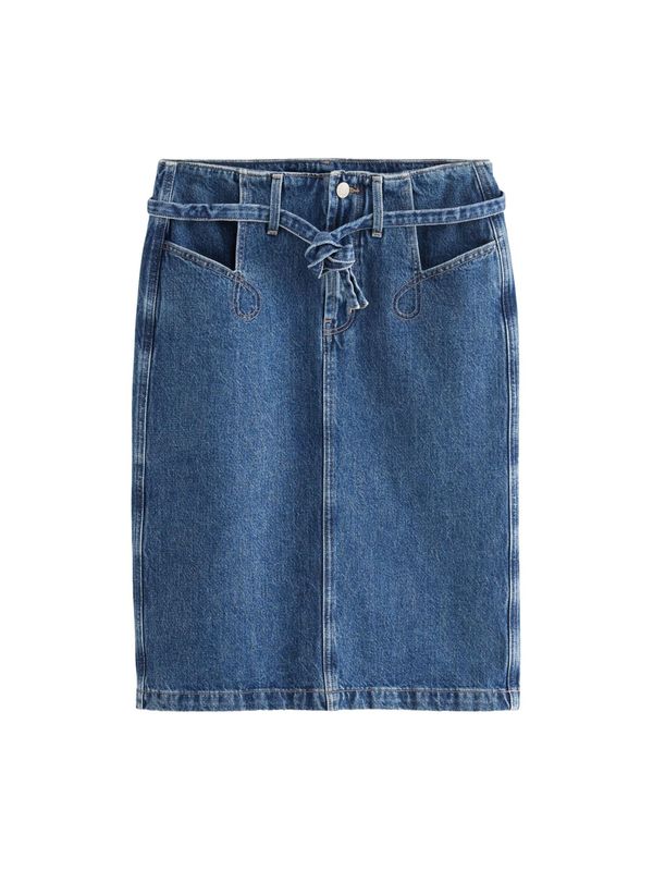 Next Next Suknja  plavi traper