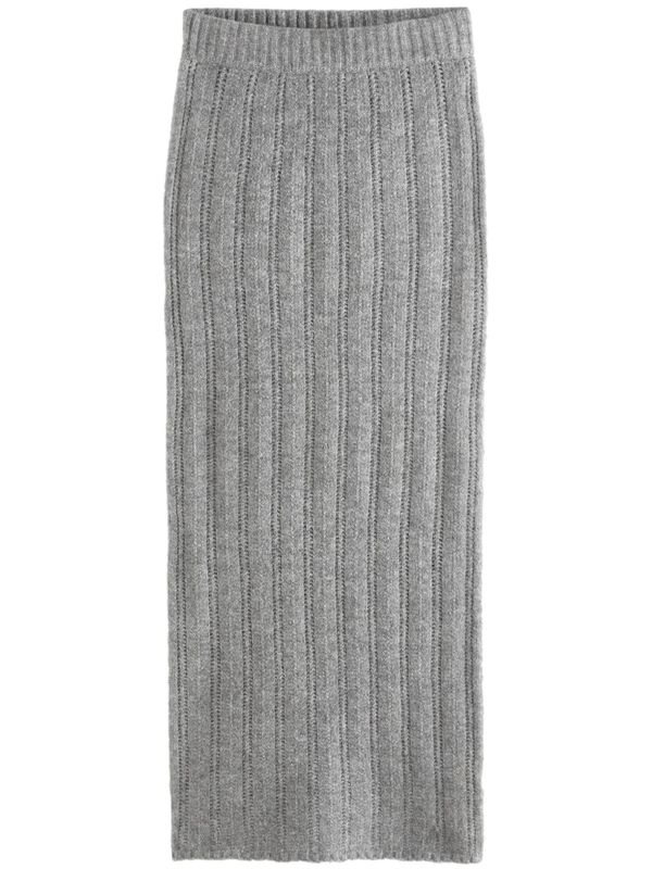 Next Next Suknja  siva