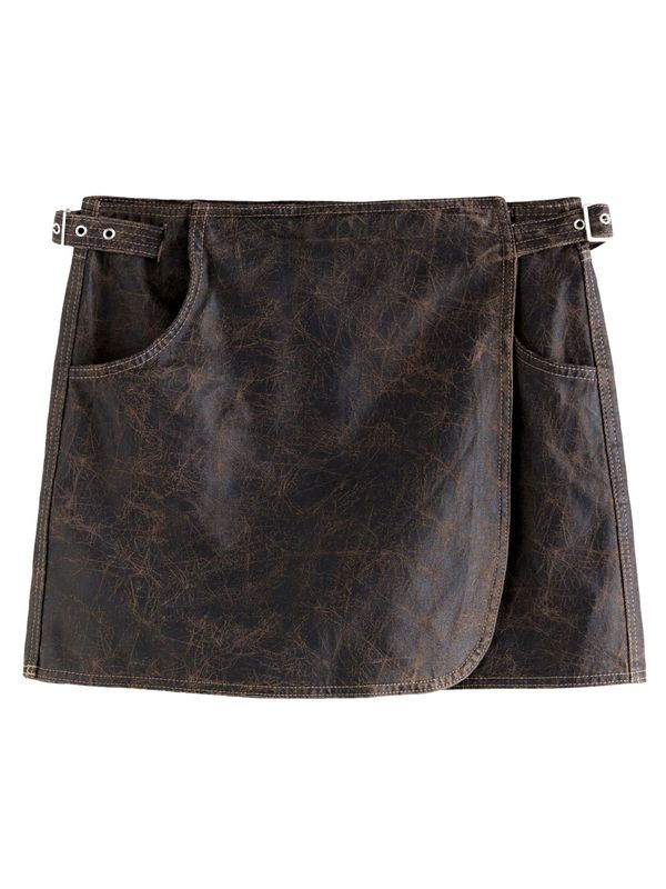 Next Next Suknja  smeđa