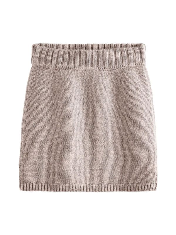 Next Next Suknja  tamno bež