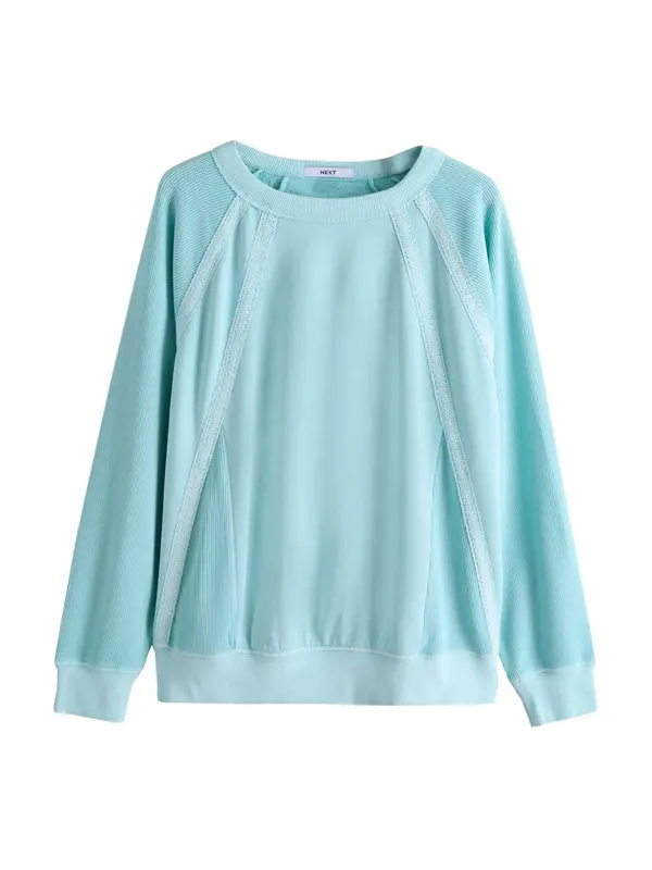 Next Next Sweater majica  akvamarin
