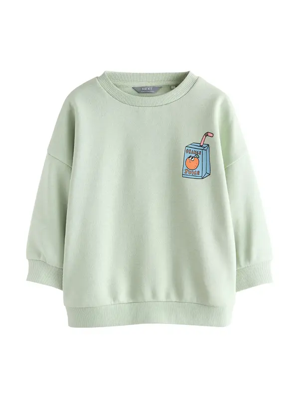 Next Next Sweater majica  azur / menta