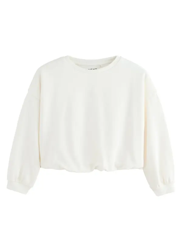 Next Next Sweater majica  bijela
