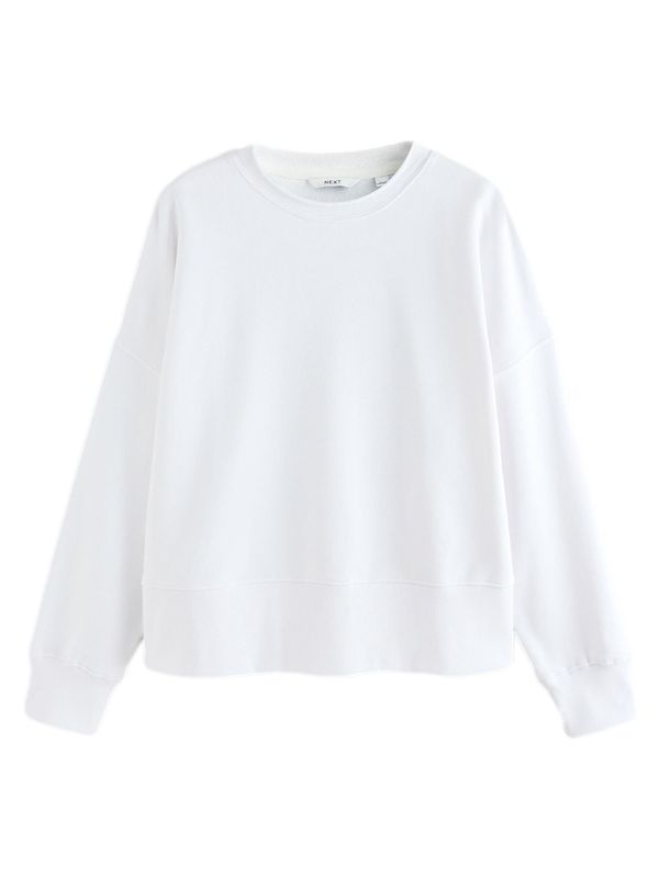 Next Next Sweater majica  bijela