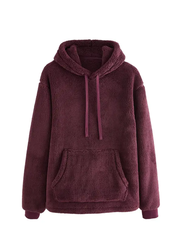 Next Next Sweater majica  boja vina