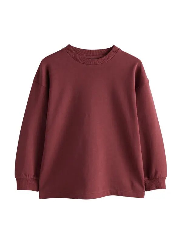 Next Next Sweater majica  burgund