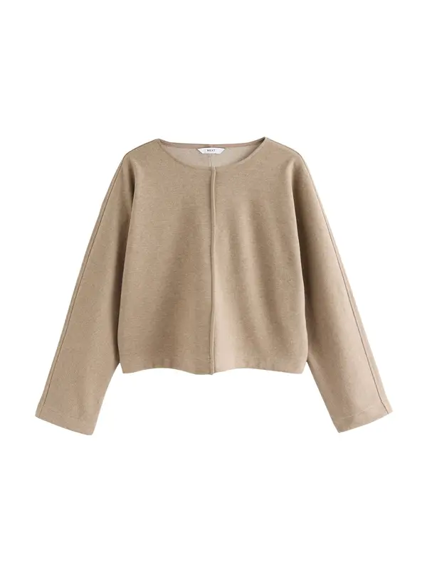 Next Next Sweater majica  cappuccino