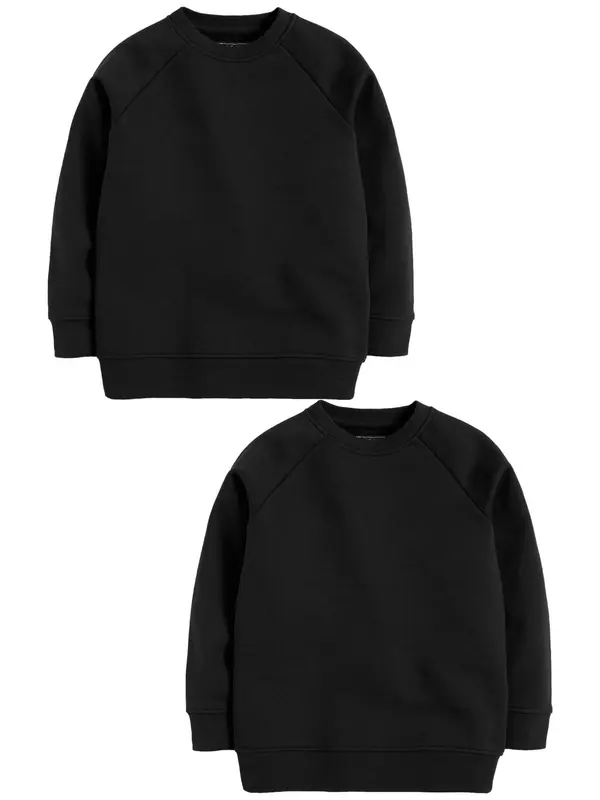 Next Next Sweater majica  crna