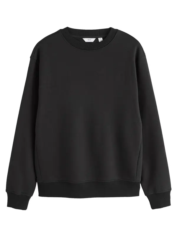 Next Next Sweater majica  crna