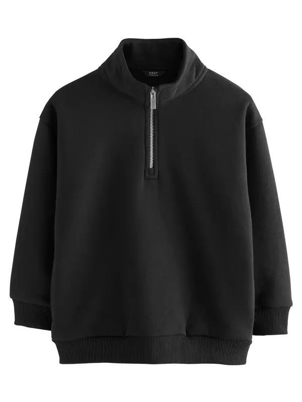 Next Next Sweater majica  crna