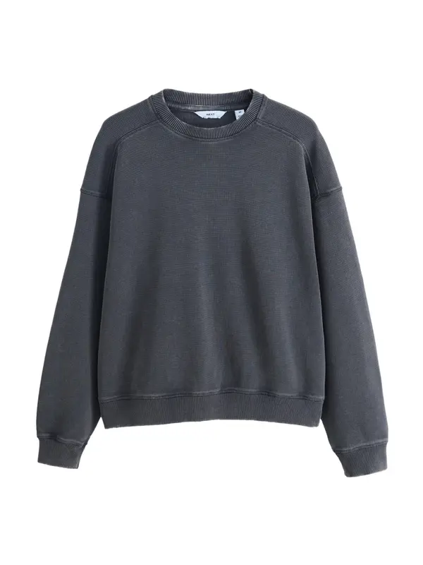 Next Next Sweater majica  crna