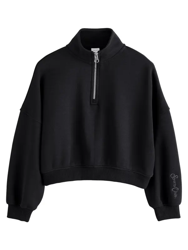 Next Next Sweater majica  crna