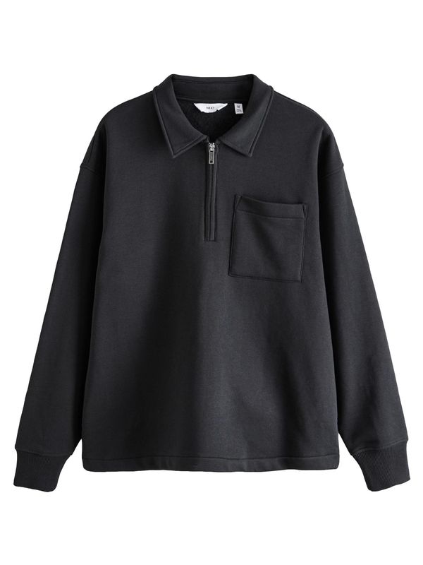 Next Next Sweater majica  crna