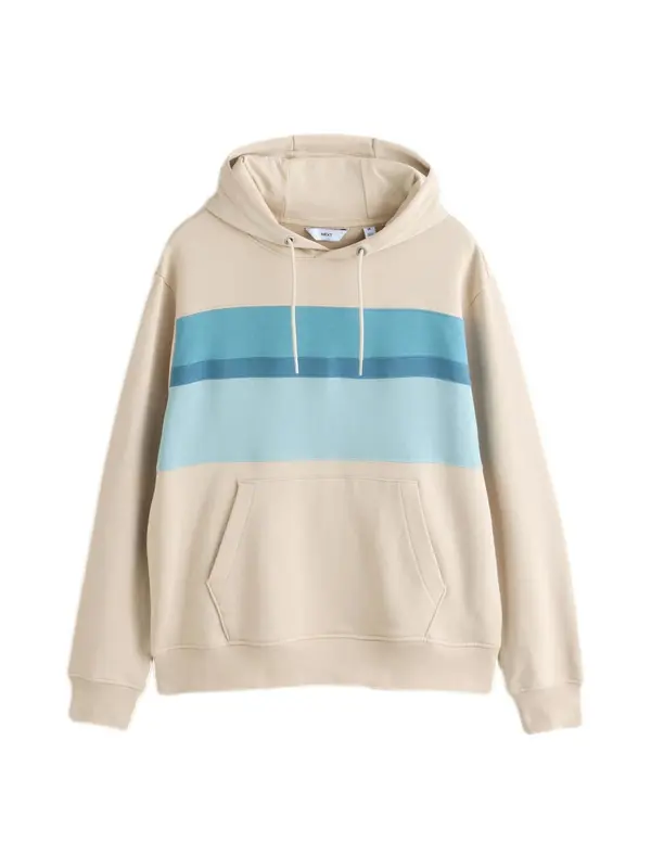 Next Next Sweater majica  ecru/prljavo bijela / crno plava / kraljevsko plava / svijetloplava
