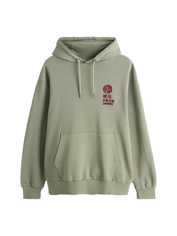 Next Next Sweater majica  kaki / menta / boja vina