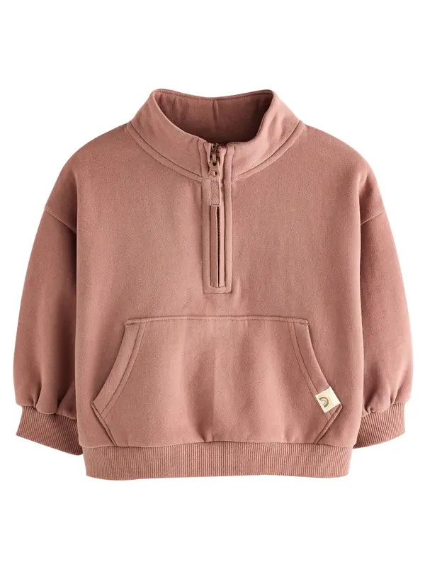 Next Next Sweater majica  kestenjasto smeđa