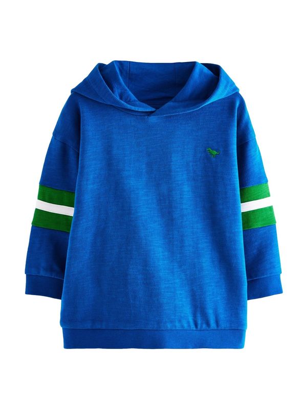 Next Next Sweater majica  kobalt plava / žuta / travnato zelena