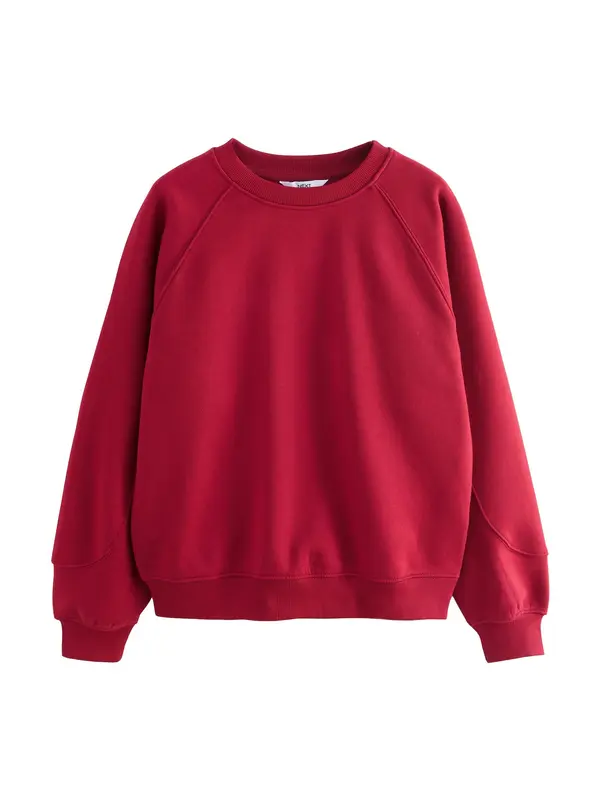 Next Next Sweater majica  krvavo crvena
