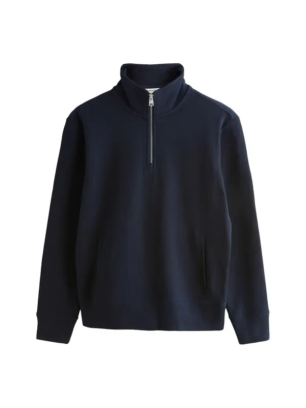 Next Next Sweater majica  mornarsko plava