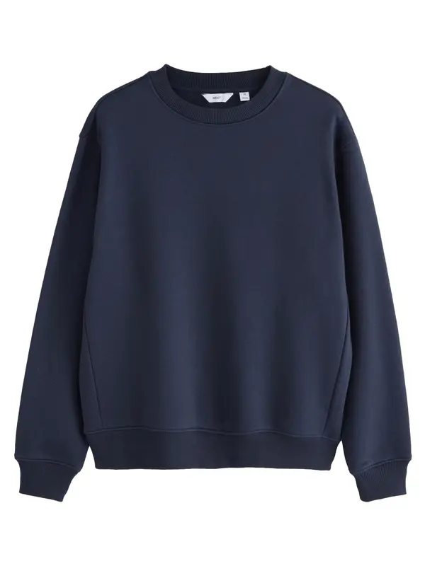 Next Next Sweater majica  mornarsko plava