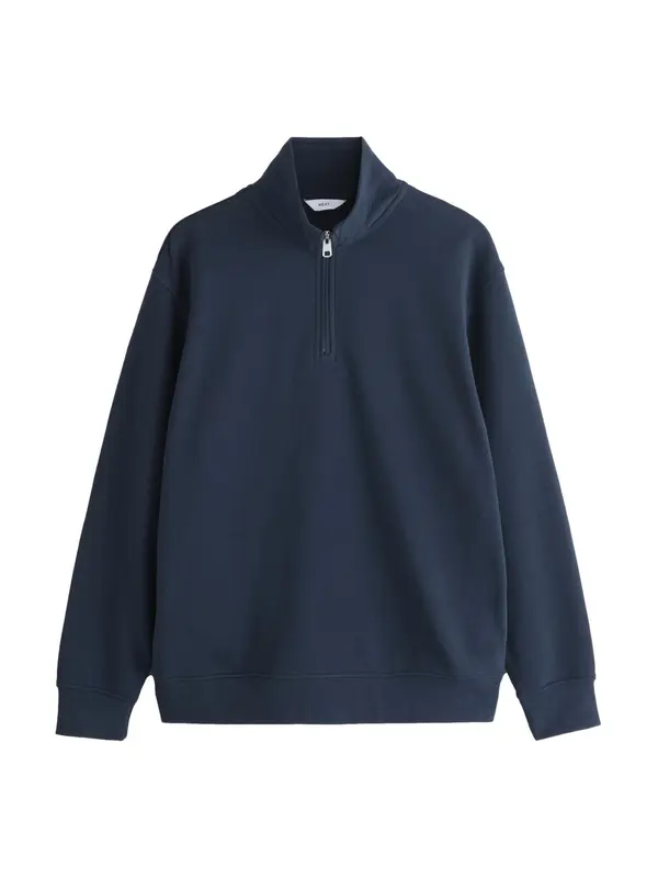 Next Next Sweater majica  mornarsko plava